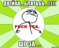 дв1йка....блятььь...((((( шо за ....