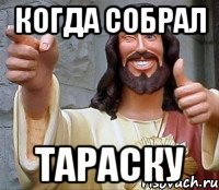 когда собрал тараску