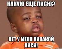 какую еще писю? нет у меня никакой писи!
