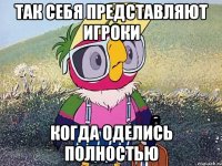 так себя представляют игроки когда оделись полностью