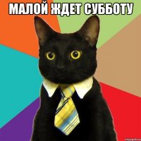 малой ждет субботу 