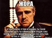 жора я тебя люблю, я тебя не навижу, ты такой хороший, ебать ты хуйня, ты мой сладун, сука зачем ты так со мной, я хочу тебя, я не хочу тебя, ты лох, я тебя обожаю, ты котик