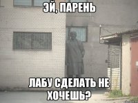 эй, парень лабу сделать не хочешь?