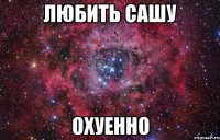 любить сашу охуенно