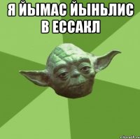 я йымас йыньлис в ессакл 