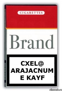 CXEL@ ARAJACNUM E KAYF