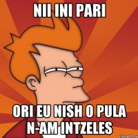 nii ini pari ori eu nish o pula n-am intzeles