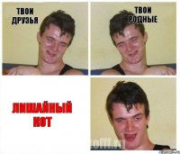 твои друзья твои родные лишайный кот