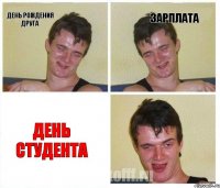 день рождения друга зарплата ДЕНЬ СТУДЕНТА
