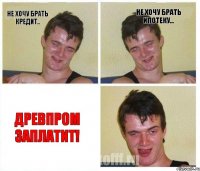 не хочу брать кредит.. не хочу брать ипотеку... ДРЕВПРОМ ЗАПЛАТИТ!