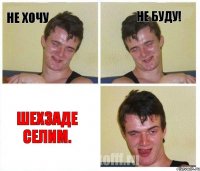 Не хочу Не буду! Шехзаде Селим.