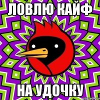 ловлю кайф на удочку