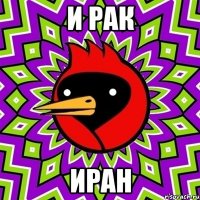 и рак иран
