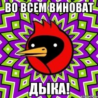 во всем виноват дыка!