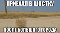 приехал в шостку после большого города
