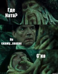 Где Ната? Не скажу...хаахах С*ка