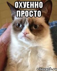 охуенно просто 