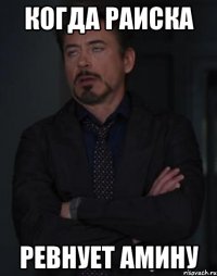когда раиска ревнует амину
