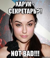 харук - секретарь?! not bad!!!