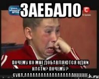 заебало почему ко мне добавляются одни насти? почему ? сука,аааааааааааааааааа(((((((((