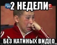 2 недели без катиных видео