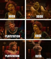 XBOX Playstation Playstation XBOX XBOX OUYA