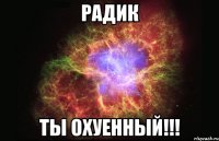 радик ты охуенный!!!