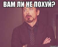 вам ли не похуй? 