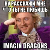 ну расскажи мне что ты не любишь imagin dragons