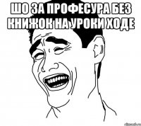 шо за професура без книжок на уроки ходе 