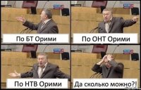 По БТ Орими По ОНТ Орими По НТВ Орими Да сколько можно?!