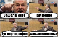 Зашел в инет Там порно Тут порнография Блядь,где нравстенность?!