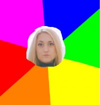Создать мем Пирог