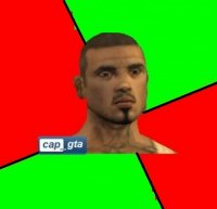 Создать мем Сизар capgta
