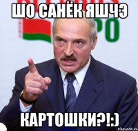 Шо санёк яшчэ Картошки?!:)