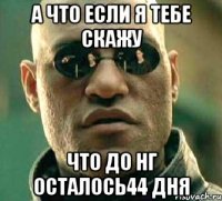 А что если я тебе скажу Что до НГ осталось44 дня