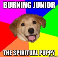 burning junior the spiritual puppy