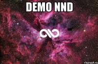 DEMO NND 