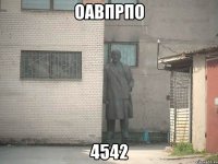 оавпрпо 4542