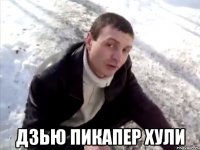  дзью пикапер хули