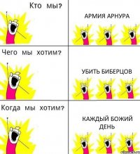 АРМИЯ АРНУРА УБИТЬ БИБЕРЦОВ КАЖДЫЙ БОЖИЙ ДЕНЬ