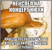 Не успел на концерт Нюхи Нашёл способ получить те же ощущения в домашних условиях