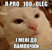 я pro_100_oleg і мені до лампочки