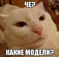 че? какие модели?