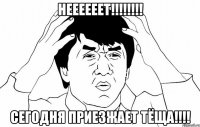 НЕЕЕЕЕЕТ!!!!!!!! СЕГОДНЯ ПРИЕЗЖАЕТ ТЁЩА!!!!