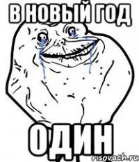 в новый год один