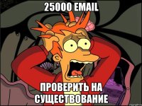 25000 email проверить на существование