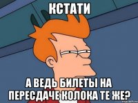 кстати а ведь билеты на пересдаче колока те же?