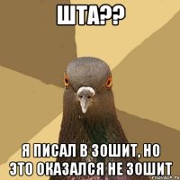 шта?? я писал в зошит, но это оказался не зошит