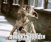 Хозяин принял у Добби срс Добби свободен 